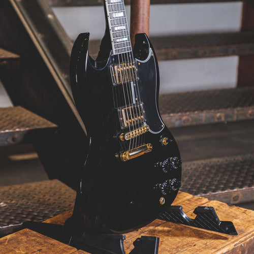 Gibson Custom Shop 2018 SG Custom Ebony With OHSC - Used
