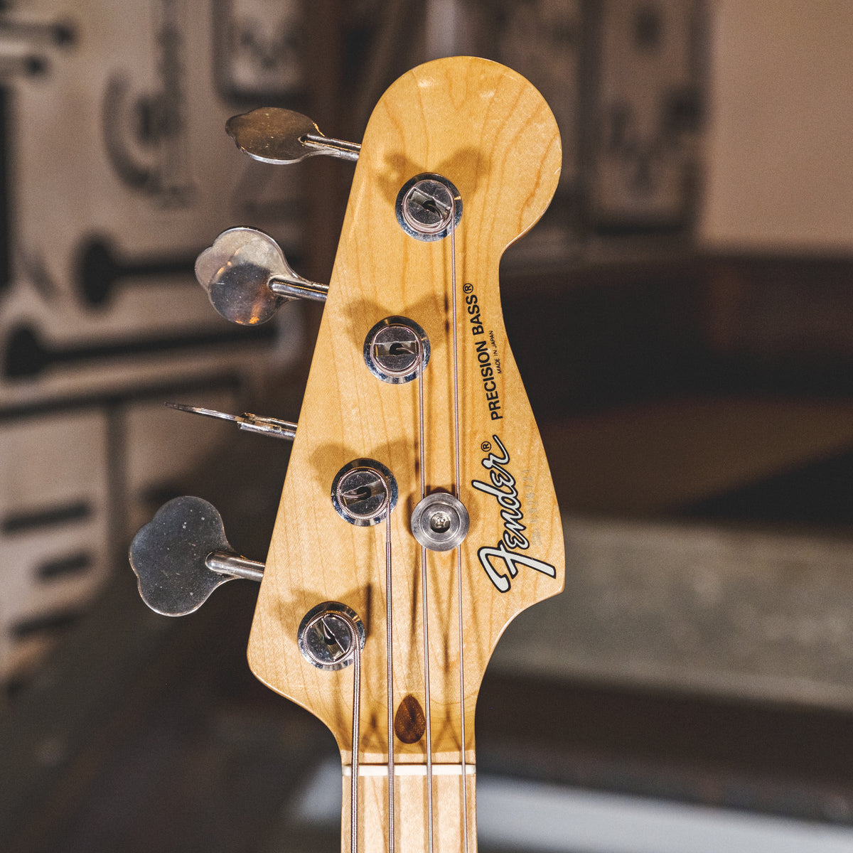 Fender 1985 MIJ Precision Bass Sunburst With OHSC - Used