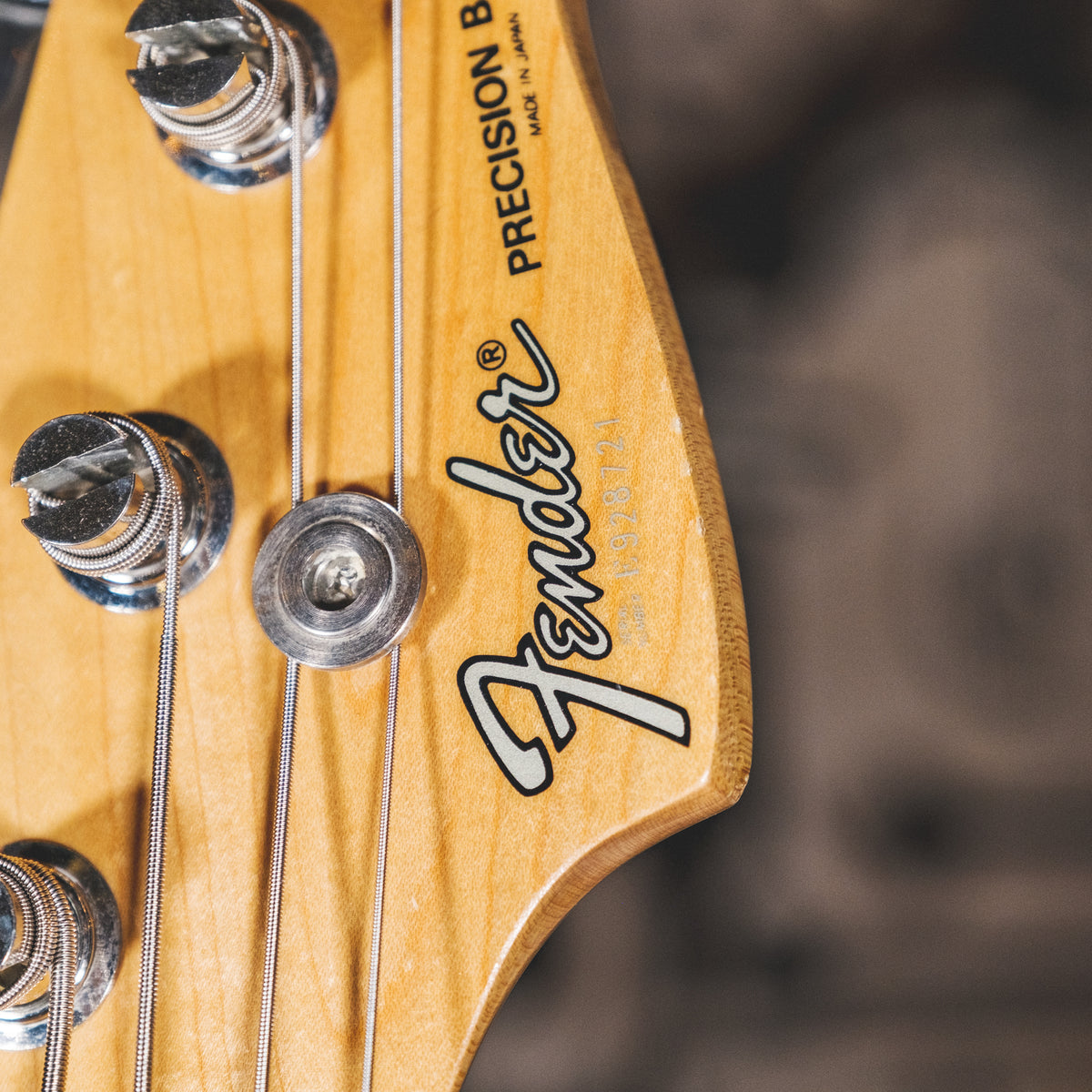 Fender 1985 MIJ Precision Bass Sunburst With OHSC - Used