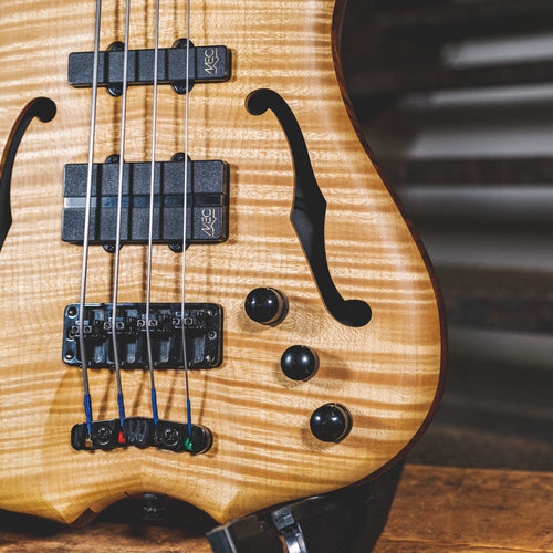 Warwick 2008 Infinity F-Hole Fretless Flamed Maple With Gig Bag - Used