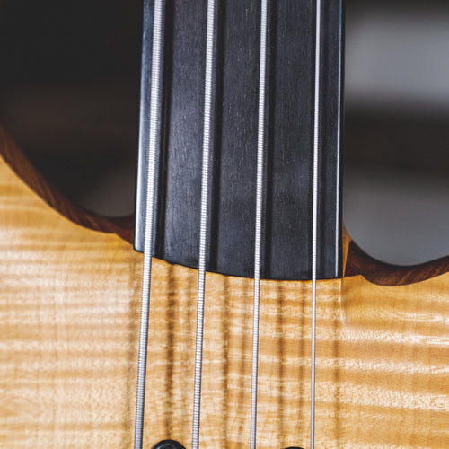 Warwick 2008 Infinity F-Hole Fretless Flamed Maple With Gig Bag - Used