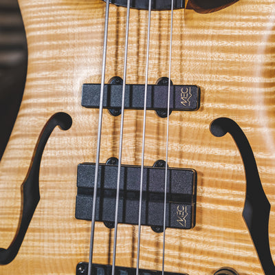 Warwick 2008 Infinity F-Hole Fretless Flamed Maple With Gig Bag - Used