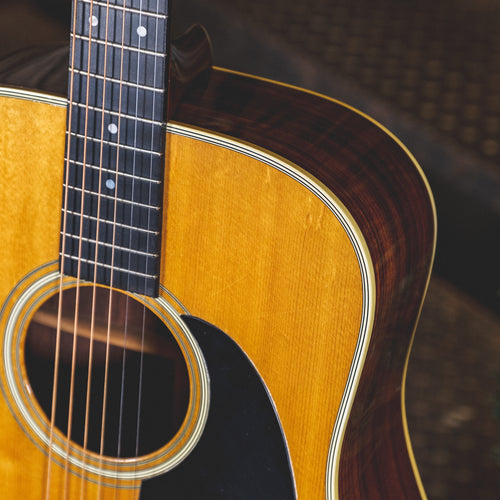 Martin 1971 D-28 Natural With OHSC - Used