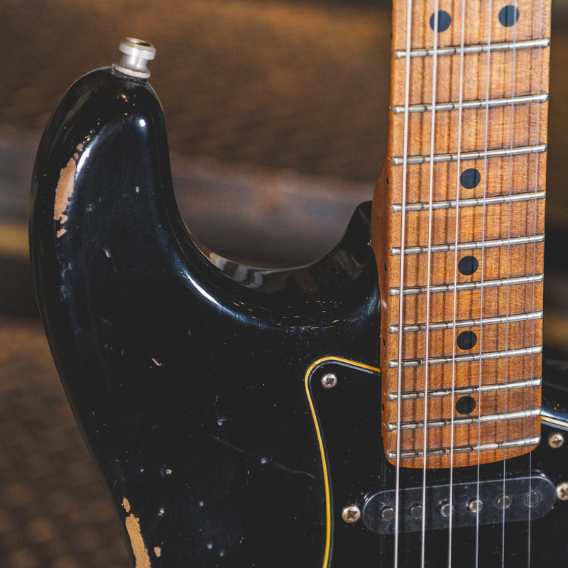 Fender Custom Shop Empire '67 Heavy Relic Super Strat HSS Black With OHSC - Used