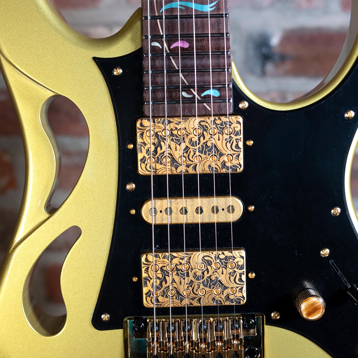Ibanez 2020 Steve Vai PIA3761 Sun Dew Gold With OHSC - Used