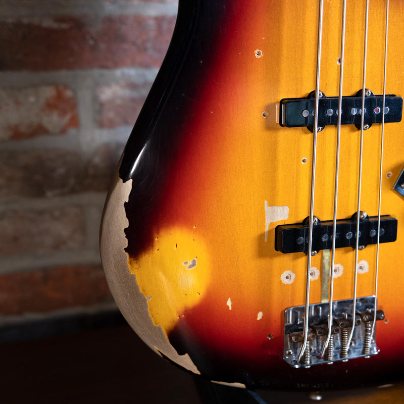 Fender Custom Shop 2020 Jaco Pastorius Tribute Jazz Bass Sunburst With OHSC - Used