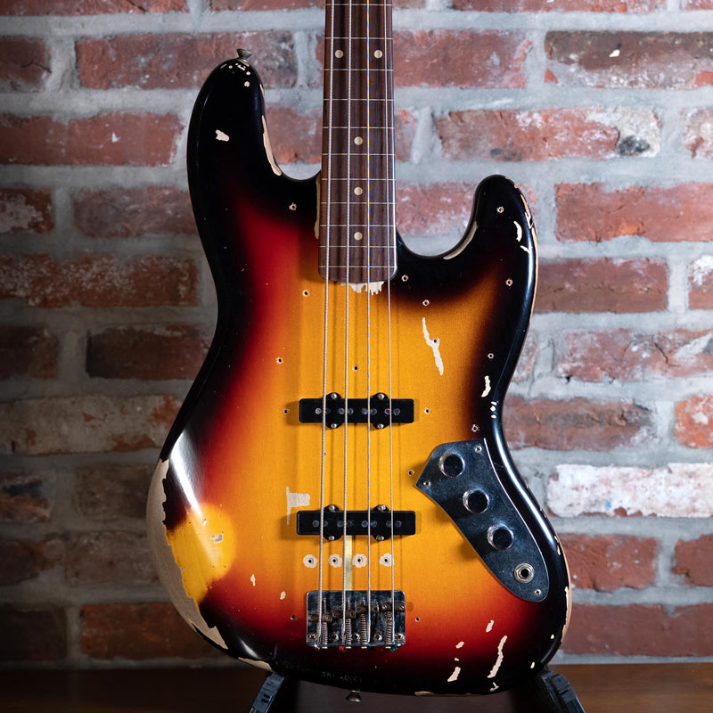 Fender Custom Shop 2020 Jaco Pastorius Tribute Jazz Bass Sunburst With OHSC - Used