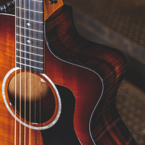 Taylor 224ce Koa Deluxe With OHSC - Used
