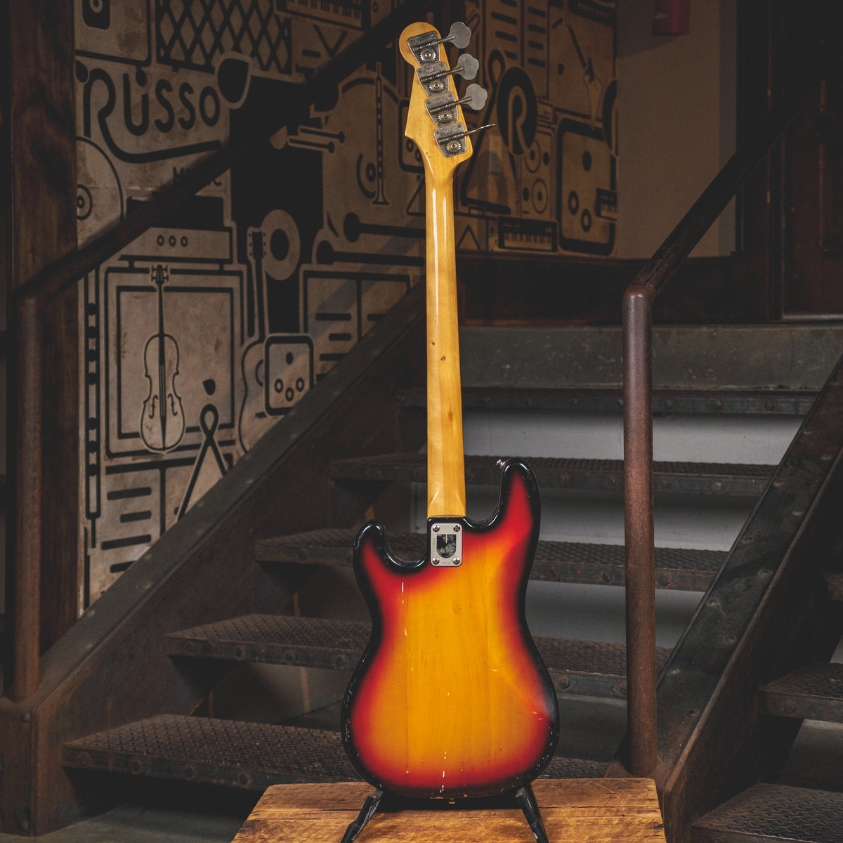 Univox 1970s P Bass Style, 3 Tone Sunburst - Used