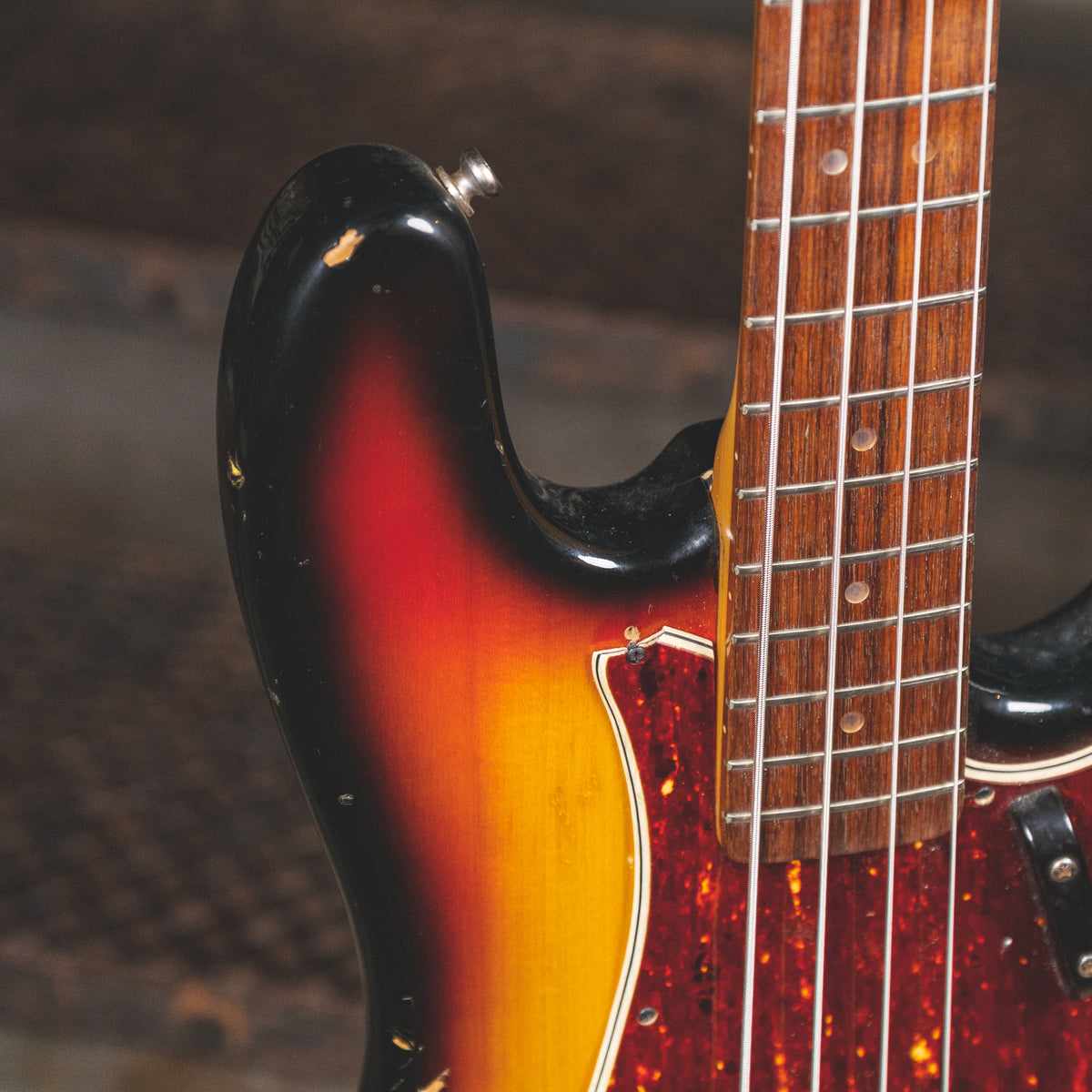 Univox 1970s P Bass Style, 3 Tone Sunburst - Used