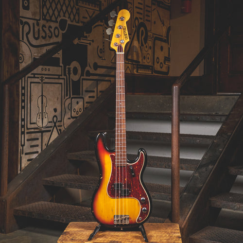 Univox 1970s P Bass Style, 3 Tone Sunburst - Used