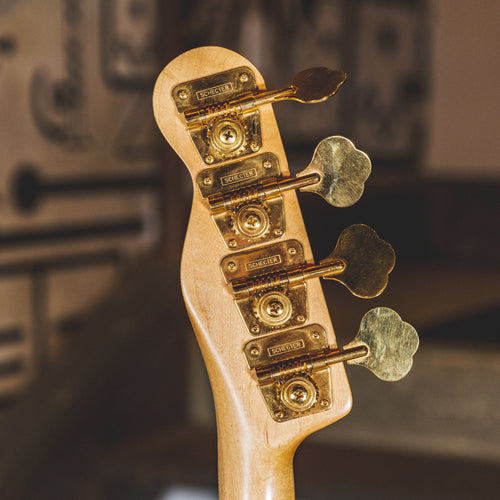 Schecter 1980s PJ Bass, Sunburst With Hardcase - Used