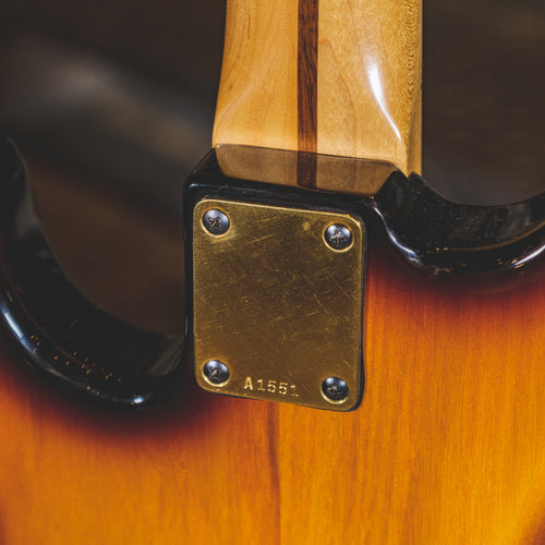 Schecter 1980s PJ Bass, Sunburst With Hardcase - Used