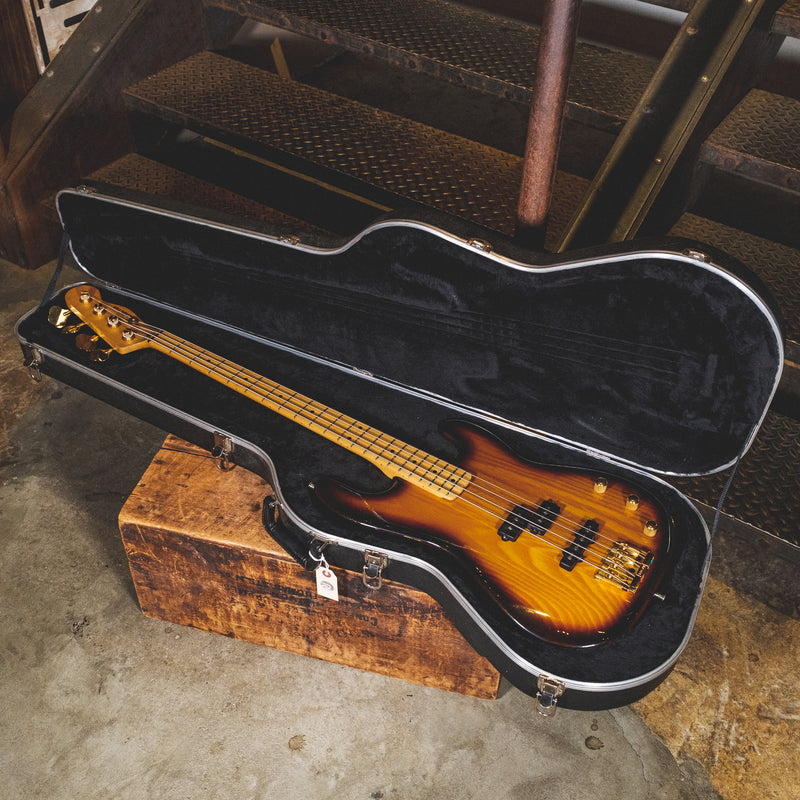 Schecter 1980s PJ Bass, Sunburst With Hardcase - Used