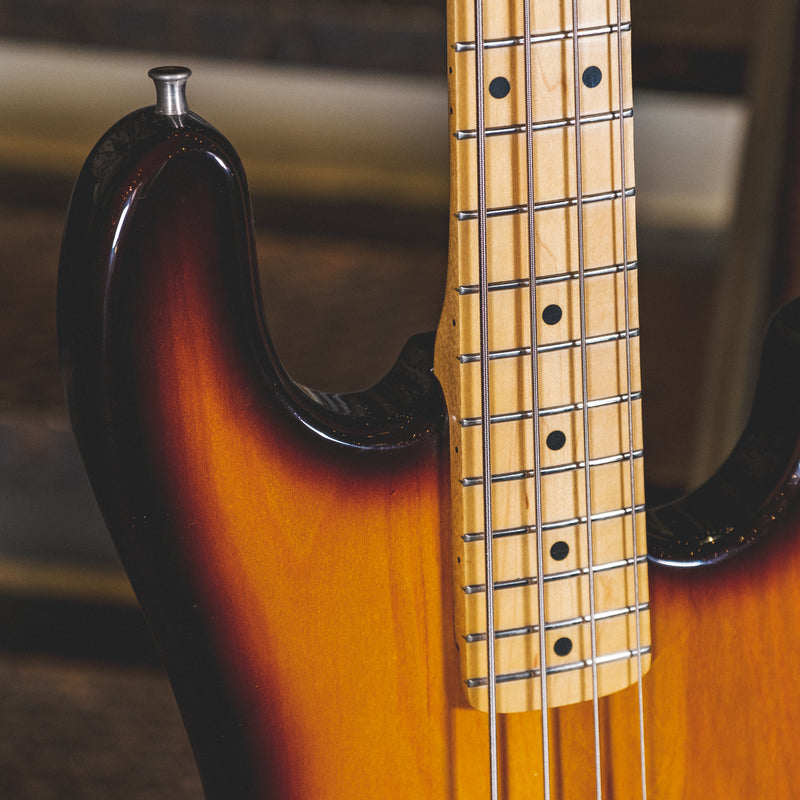 Schecter 1980s PJ Bass, Sunburst With Hardcase - Used