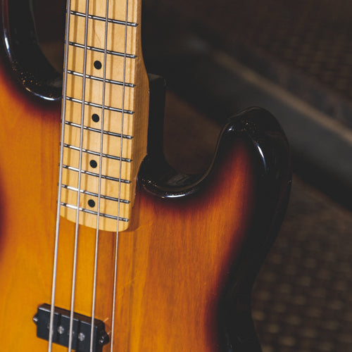 Schecter 1980s PJ Bass, Sunburst With Hardcase - Used
