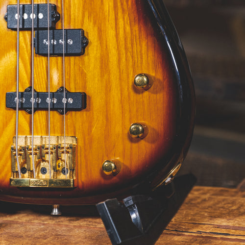 Schecter 1980s PJ Bass, Sunburst With Hardcase - Used