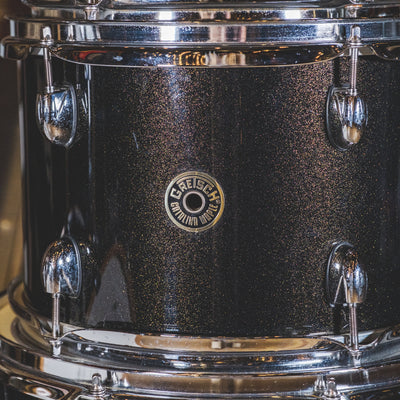 Gretsch Catalina Club Maple Kit Black Sparkle With Tom Arms - Used