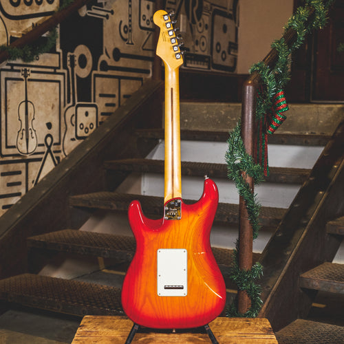 Fender 2020 American Ultra Stratocaster, Plasma Red With OHSC - Used