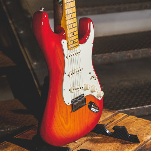 Fender 2020 American Ultra Stratocaster, Plasma Red With OHSC - Used