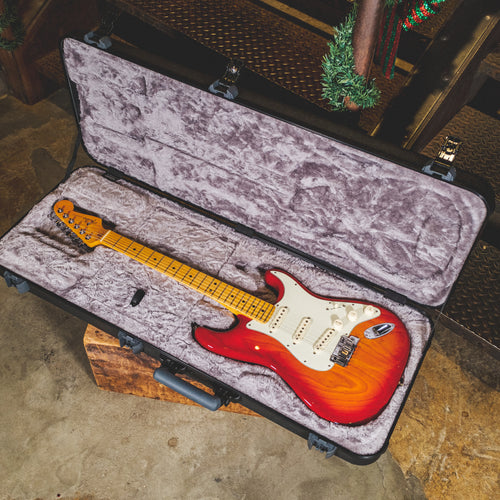 Fender 2020 American Ultra Stratocaster, Plasma Red With OHSC - Used