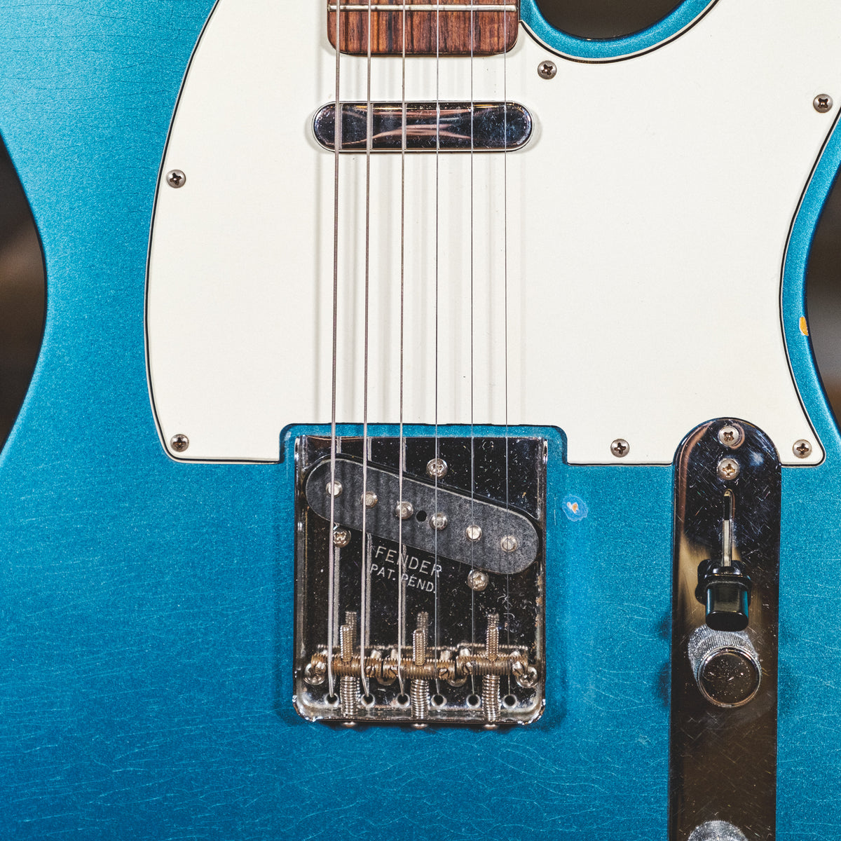 Fender Custom Shop 2005 '63 NOS Telecaster, Lake Placid Blue with OHSC - Used