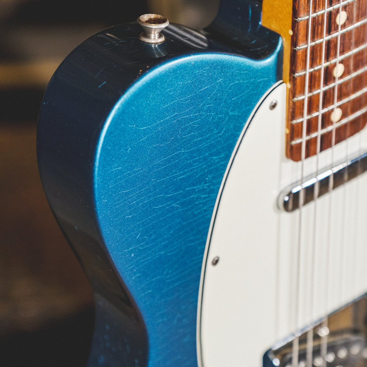 Fender Custom Shop 2005 '63 NOS Telecaster, Lake Placid Blue with OHSC - Used