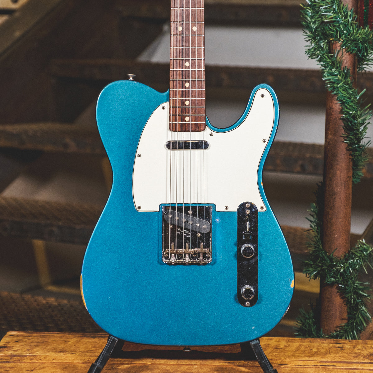 Fender Custom Shop 2005 '63 NOS Telecaster, Lake Placid Blue with OHSC - Used