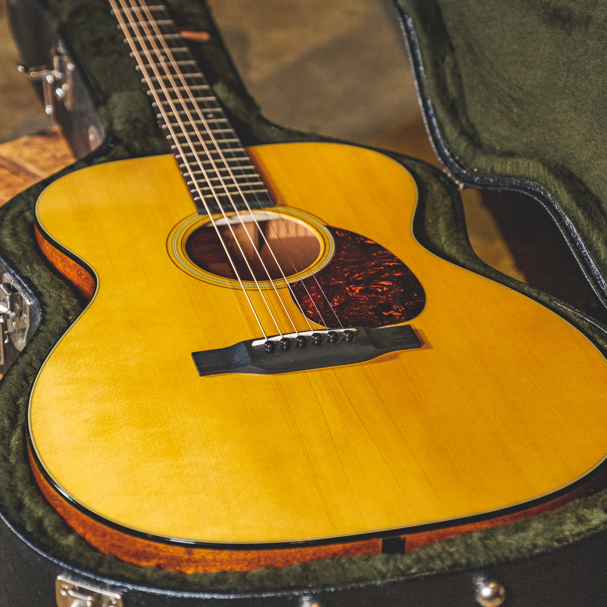 Martin 2021 Custom Shop OM Sinker Mahogany VTS Adironack Spruce Top With OHSC - Used
