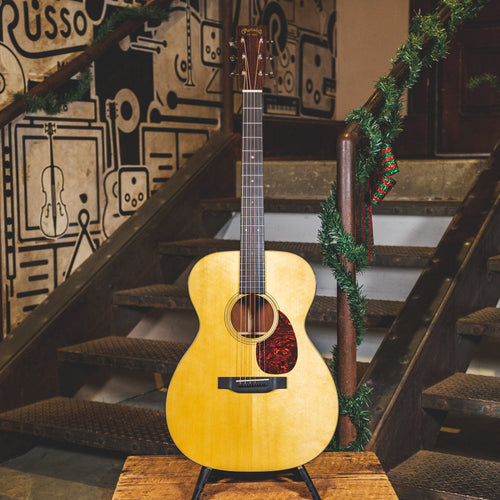 Martin 2021 Custom Shop OM Sinker Mahogany VTS Adironack Spruce Top With OHSC - Used