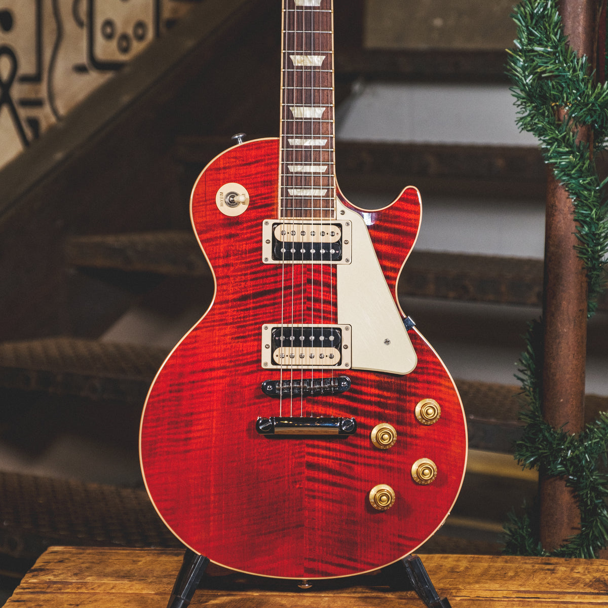 Gibson 2014 Les Paul Traditional II Merlot with OHSC - Used
