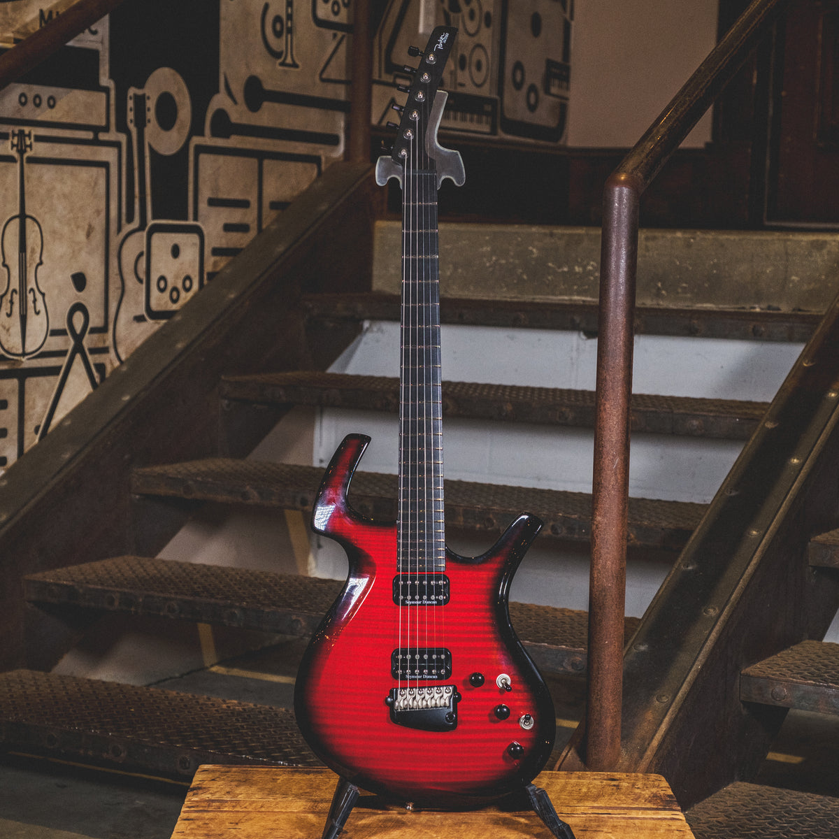 Parker 2007 Fly Mojo Red Flame With OHSC - Used