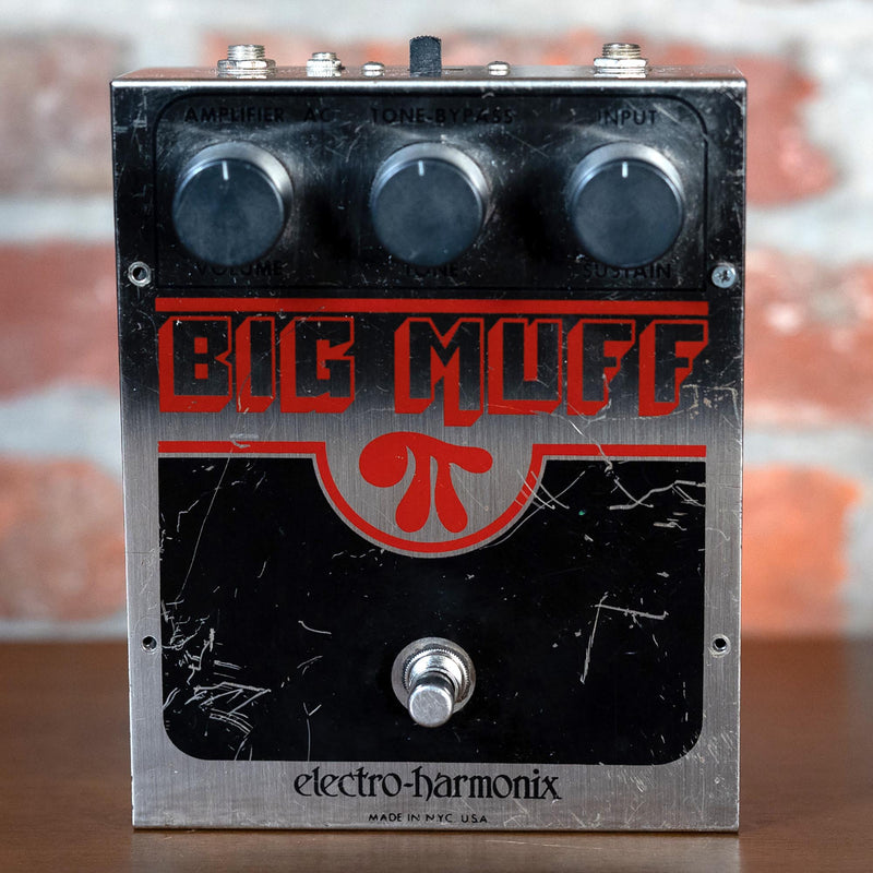 big muff pedal used Electro Harmonix Vintage 1980s Big Muff PI V6