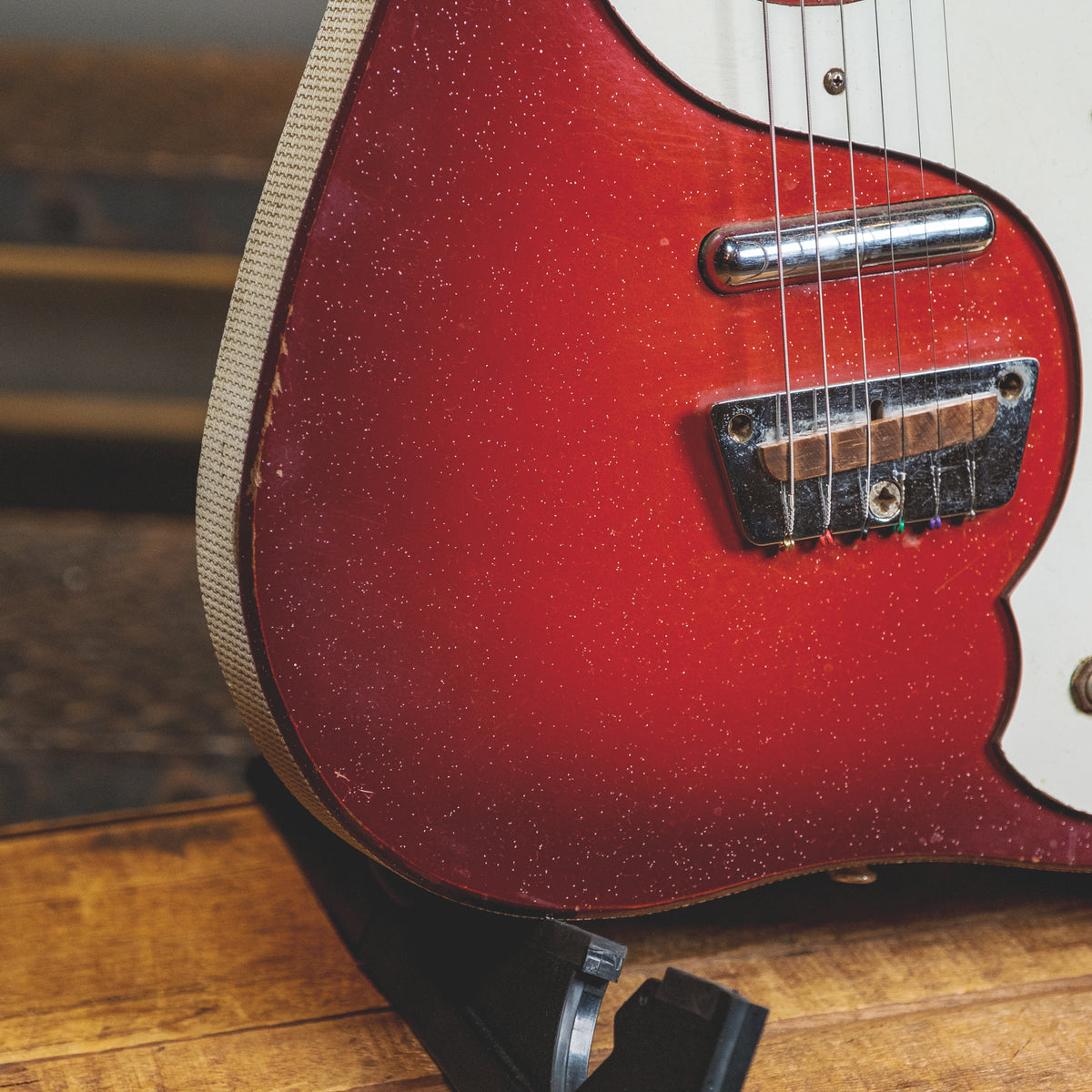 Silvertone Model 1457 Guitar w/ Original Amp in Case, Mid-1960s  - Used