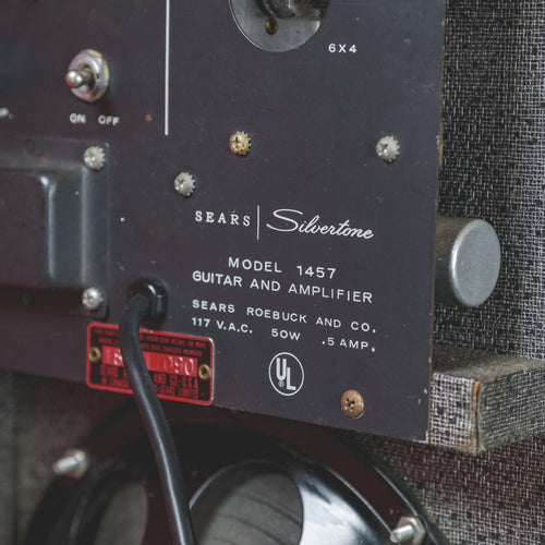 Silvertone Model 1457 Guitar w/ Original Amp in Case, Mid-1960s  - Used