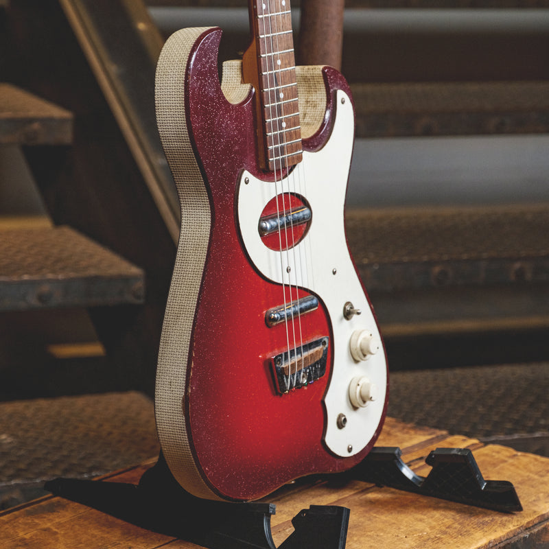 Silvertone Model 1457 Guitar w/ Original Amp in Case, Mid-1960s  - Used