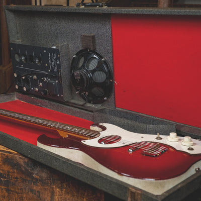 Silvertone Model 1457 Guitar w/ Original Amp in Case, Mid-1960s  - Used