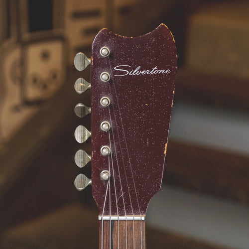 Silvertone Model 1457 Guitar w/ Original Amp in Case, Mid-1960s  - Used