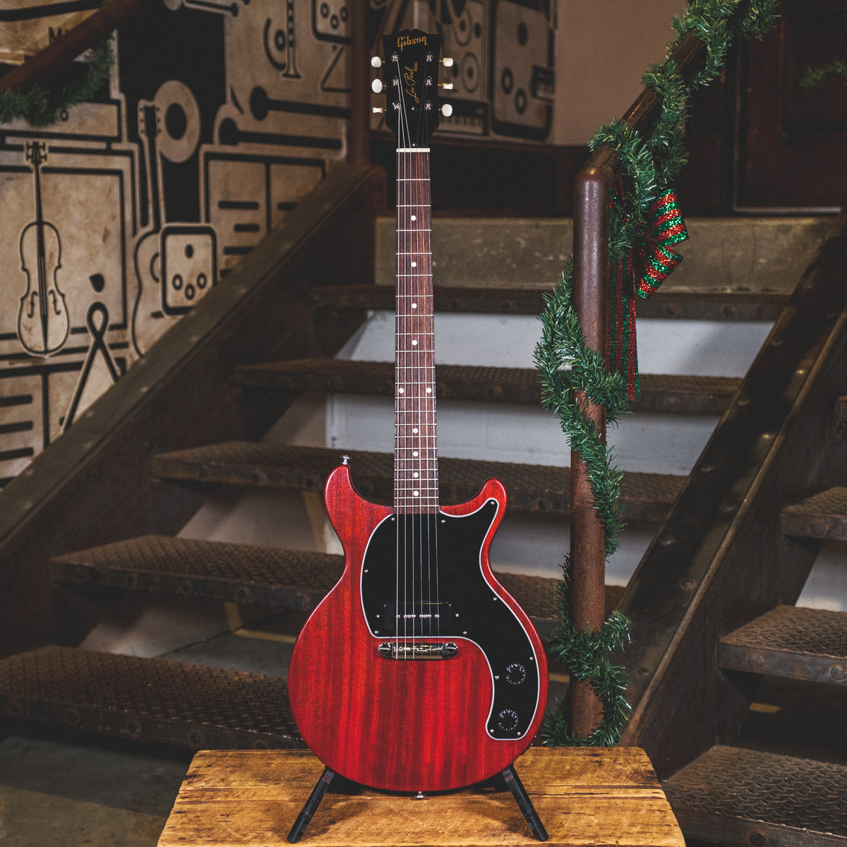 Gibson 2019 Les Paul Junior Tribute Doublecut Cherry With OGB - Used