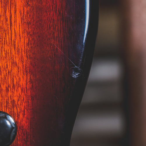 Fender 2013 Modern Player Jaguar 2-Color Chocolate Burst With Gig Bag - Used