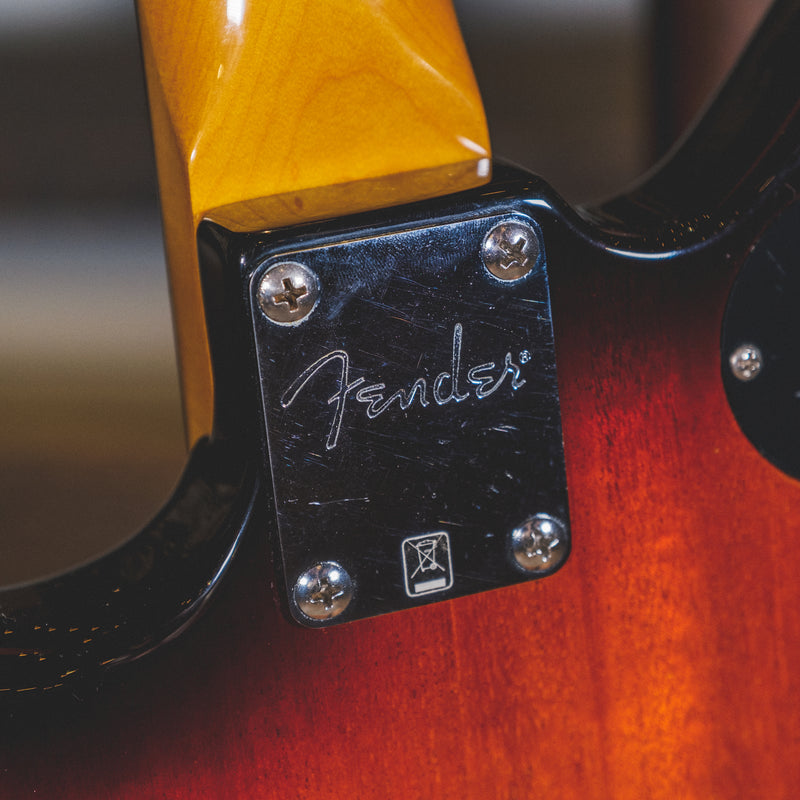 Fender 2013 Modern Player Jaguar 2-Color Chocolate Burst With Gig Bag - Used