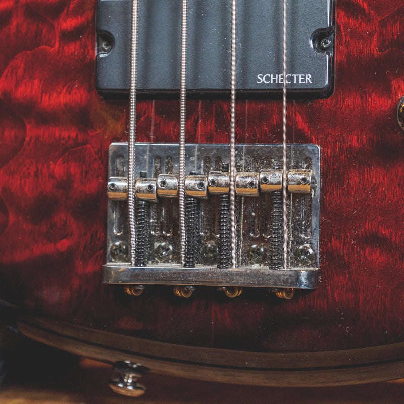 Schecter 2014 Stiletto Extreme 4 Black Cherry - Used