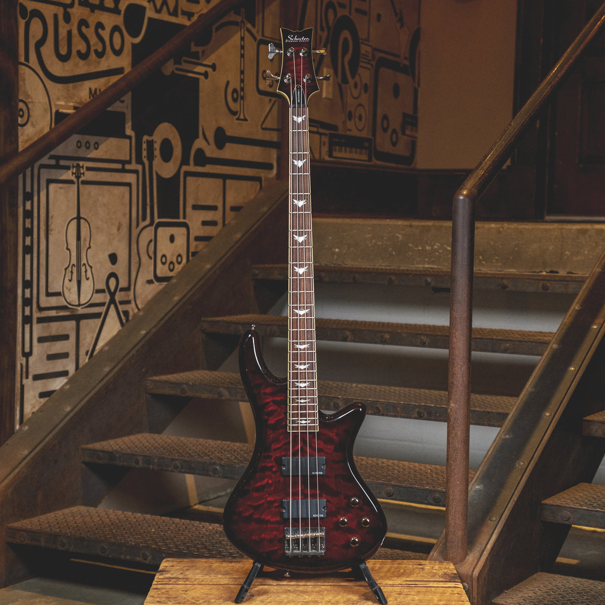 Schecter 2014 Stiletto Extreme 4 Black Cherry - Used