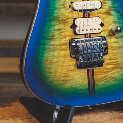 Ibanez 2017 RG6PFGMLTD RG Premium Geyser Blue With OGB - Used