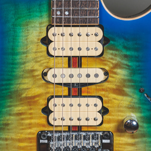 Ibanez 2017 RG6PFGMLTD RG Premium Geyser Blue With OGB - Used