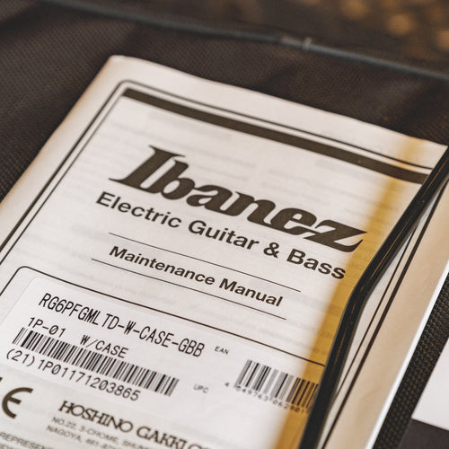 Ibanez 2017 RG6PFGMLTD RG Premium Geyser Blue With OGB - Used