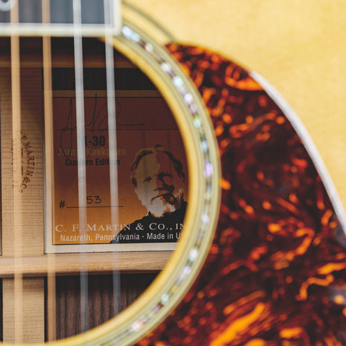 Martin 2009 Jorma Kaukonen M-30 Signed With OHSC - Used
