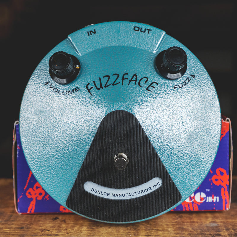 dunlop jhf1 jimi hendrix fuzz face pedal Dunlop JH-F1 Jimi Hendrix Fuzz Face With Box