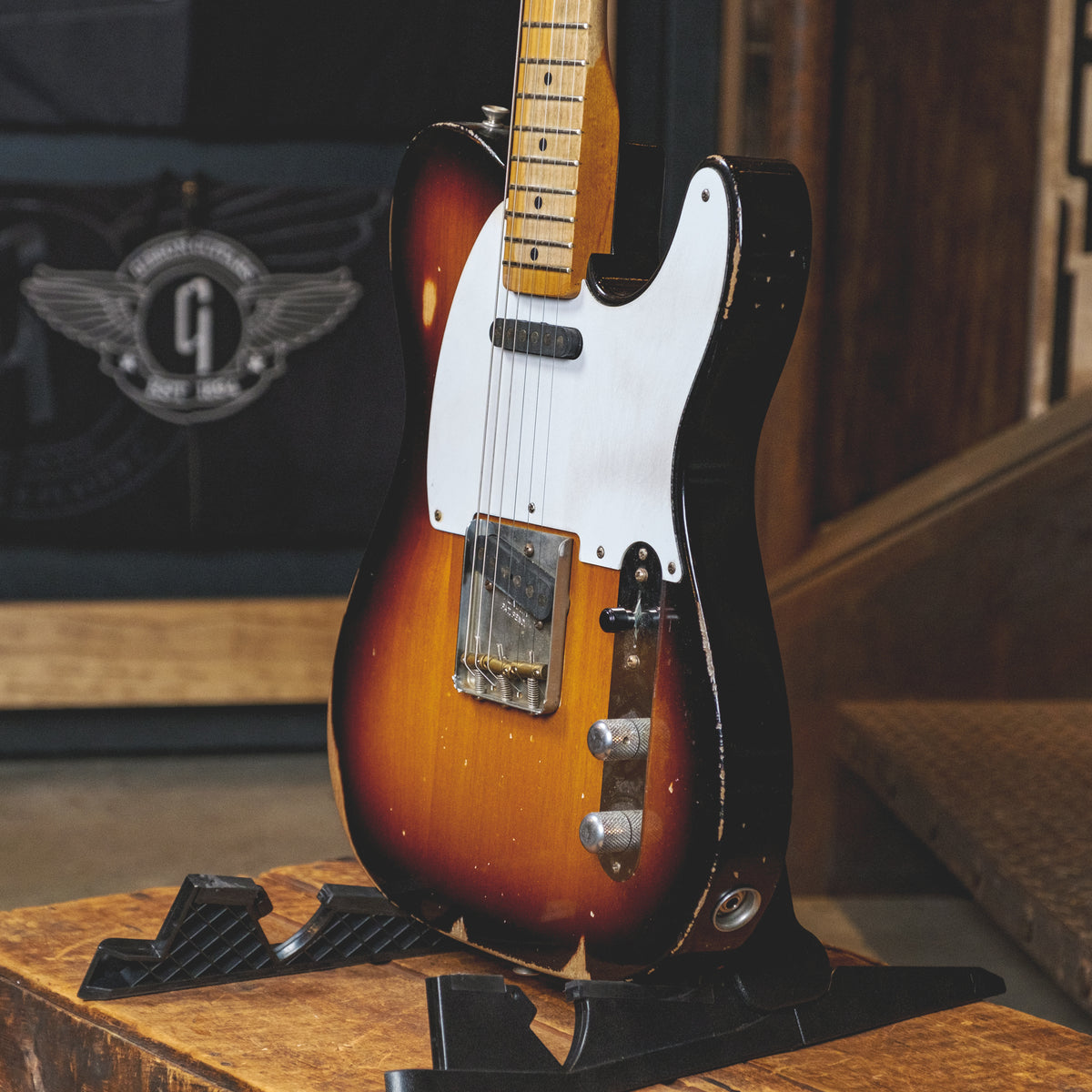 Fender 2008 Road Worn '50s Telecaster Sunburst With Hard Case - Used