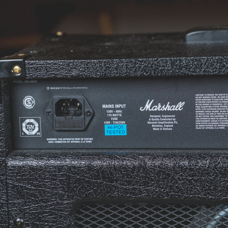 Marshall DSL-40 Combo With Footswitch - Used